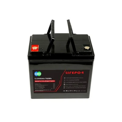 סוללת 12V 60AH Li-FePO4 עם תצוגה