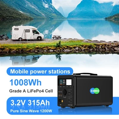 1200W תחנת חשמל ניידת 1008WH LifePO4 סוללה